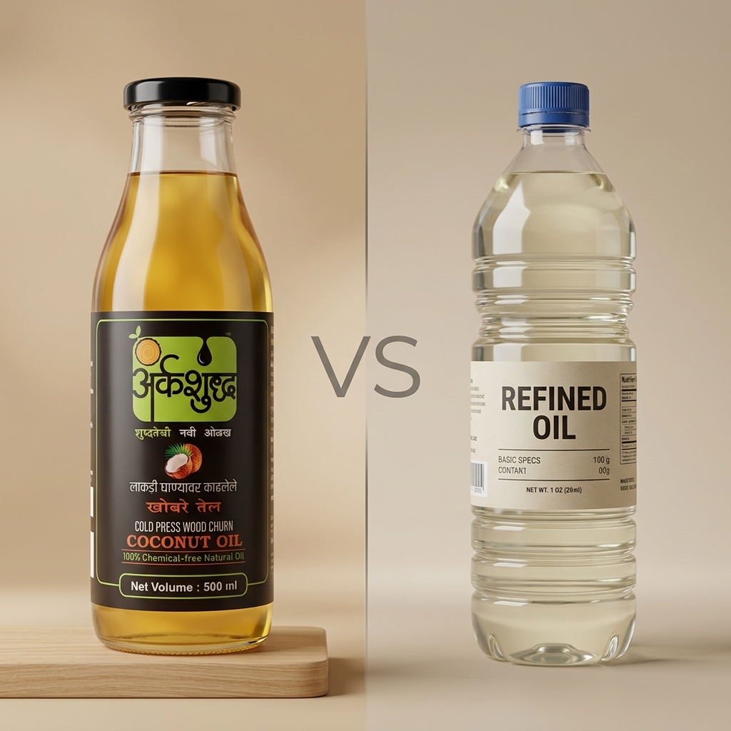 Coldpressed vs Refined Oils